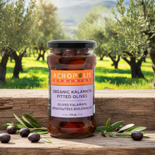 Load image into Gallery viewer, Organic Kalamata Pitted Olives in Brine, 315 mL