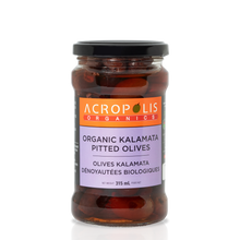 Load image into Gallery viewer, Organic Kalamata & Green Pitted Olives in Brine, 315 mL, 4 Jars