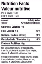 Load image into Gallery viewer, Organic Pitted Kalamata Olives in Brine, 315 mL (4 jars)
