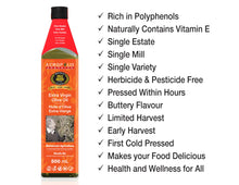 Load image into Gallery viewer, Bio-Harvest Extra Virgin Olive Oil – 500 mL
