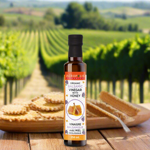 Organic Balsamic Vinegar with Honey, 250 mL