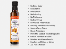 Load image into Gallery viewer, Organic Balsamic Vinegar with Honey – 250 mL
