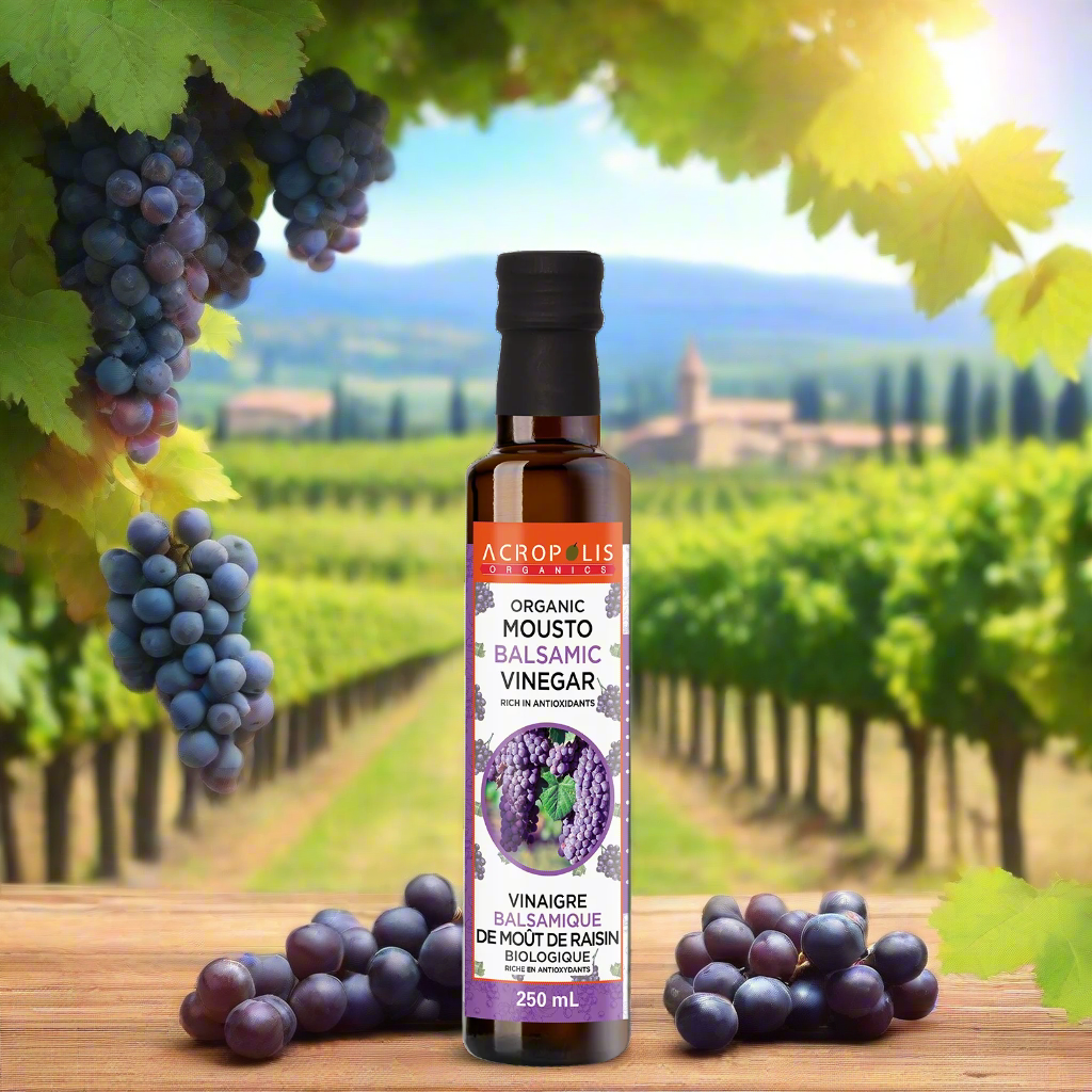 Organic Mousto Balsamic Vinegar, 250 mL