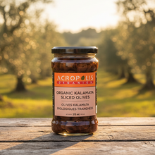 Load image into Gallery viewer, Organic Kalamata Sliced Olives, 315mL
