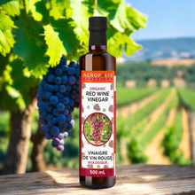 Load image into Gallery viewer, Organic Red Wine Vinegar, 500 mL
