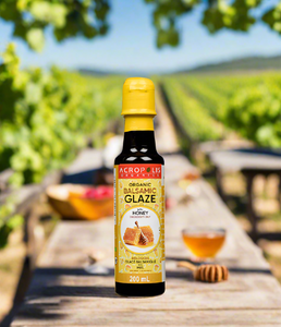 Organic Balsamic Glaze With Honey,  200 mL