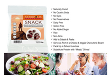 Load image into Gallery viewer, Organic Kalamata Pitted Olives Snack Pack – 12-Pack
