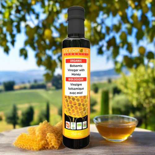 Organic Balsamic Vinegar with Honey, 250 mL