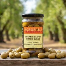 Load image into Gallery viewer, Organic Blonde Pitted Olives in Brine, 315 mL
